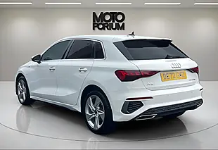 Used 2022 Audi A3 S Line White - Interior and Exterior details 10