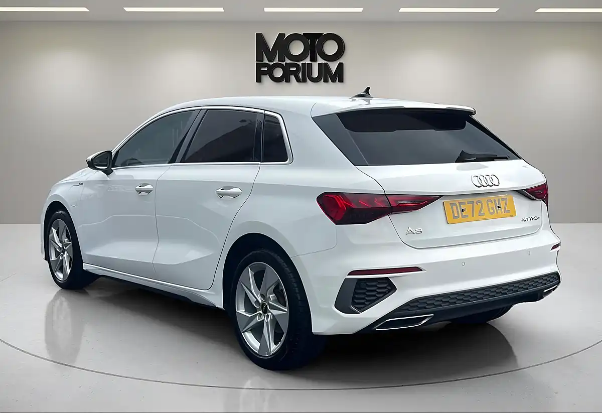 Used 2022 Audi A3 S Line White - Interior and Exterior details 10