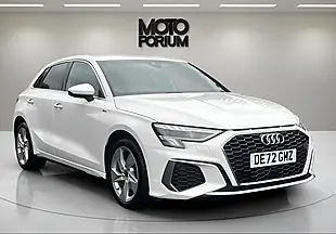 Used 2022 Audi A3 S Line White - Interior and Exterior details 2