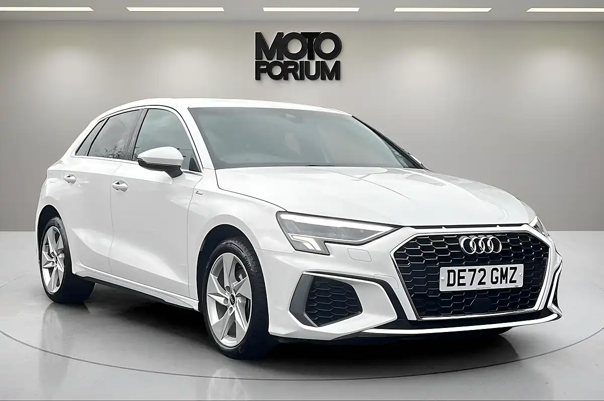 Used 2022 Audi A3 S Line White - Interior and Exterior details 3