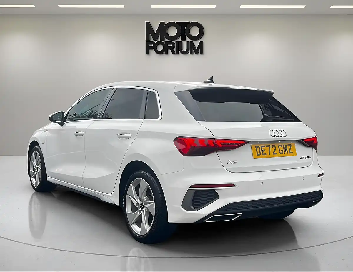 Used 2022 Audi A3 S Line White - Interior and Exterior details 6