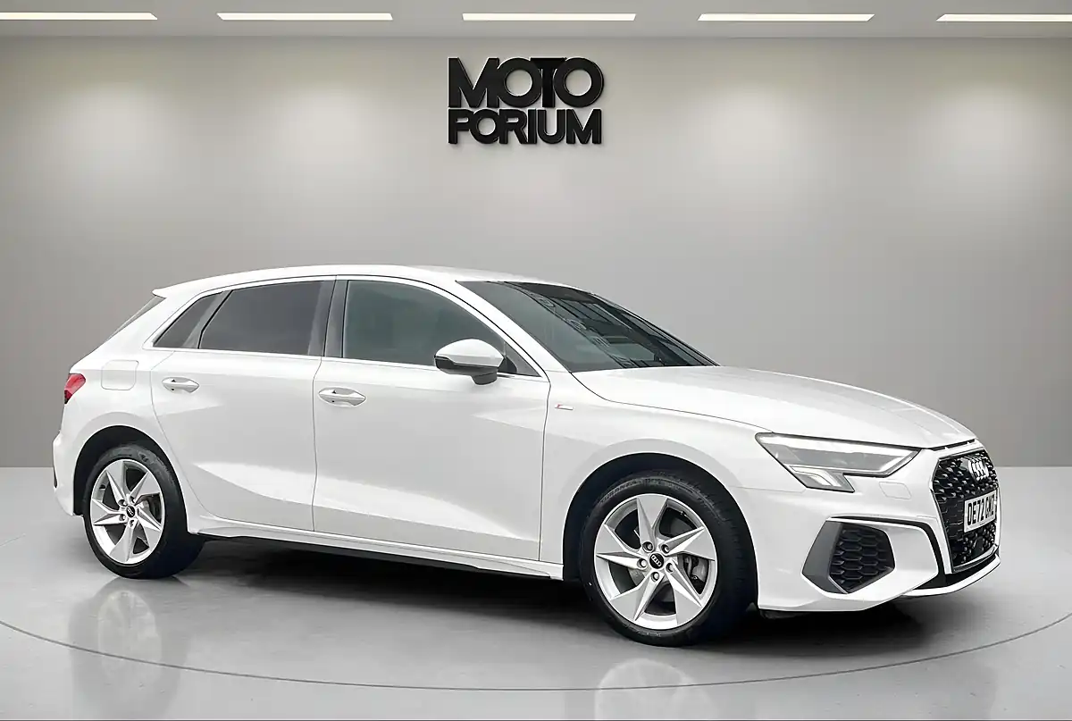 Used 2022 Audi A3 S Line White - Interior and Exterior details 7