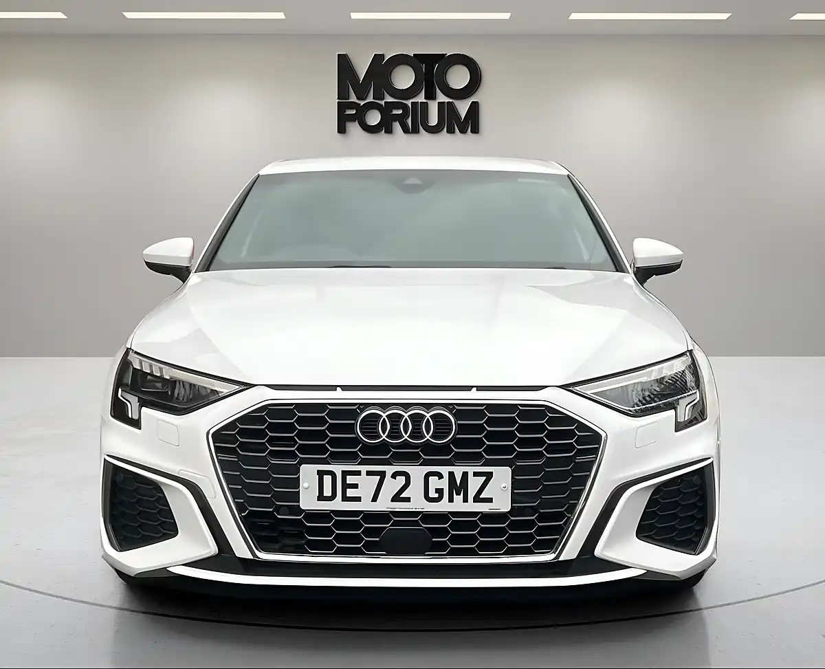 Used 2022 Audi A3 S Line White - Interior and Exterior details 8