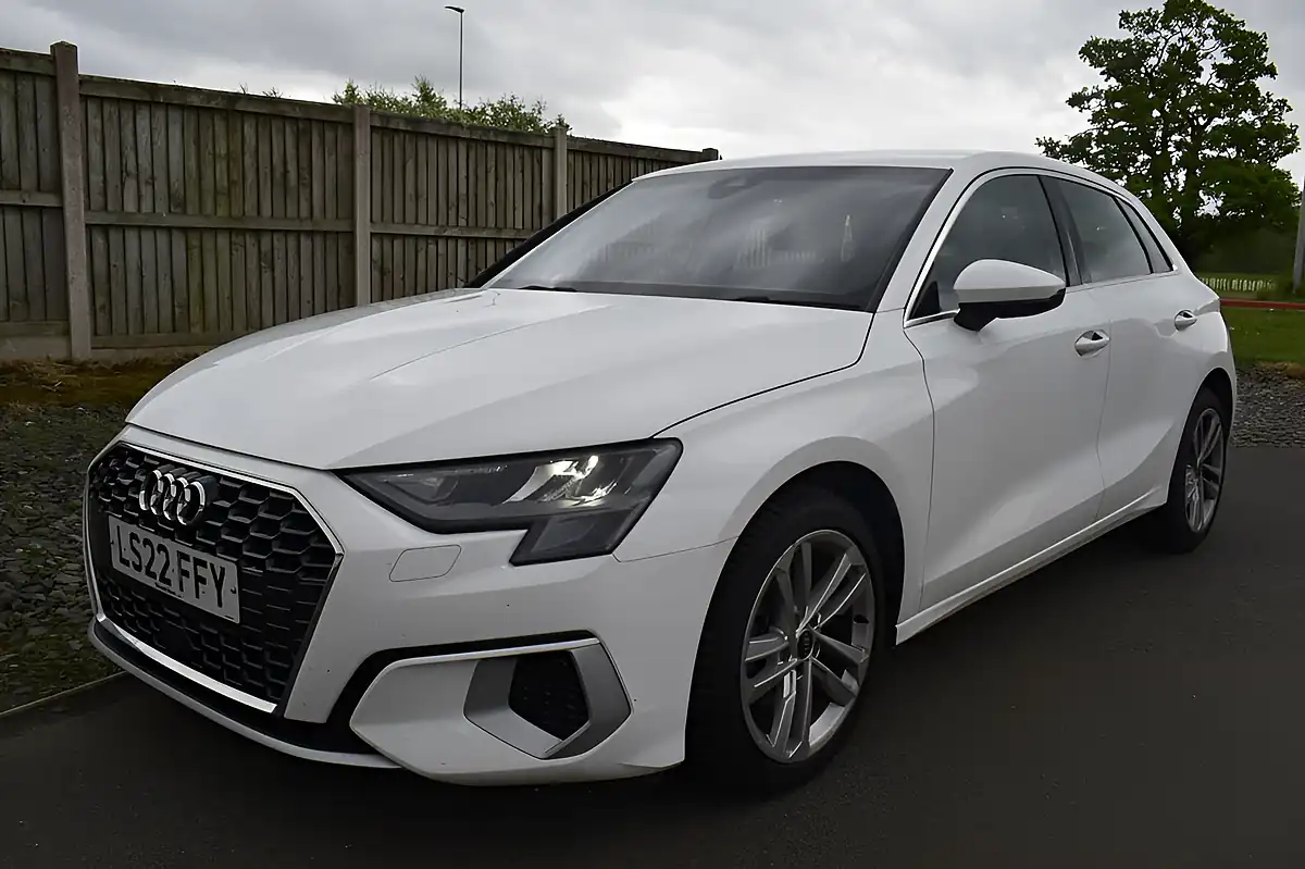Used 2022 Audi A3 Sport White - Interior and Exterior details 19