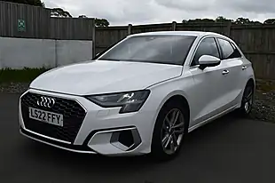 Used 2022 Audi A3 Sport White - Interior and Exterior details 5