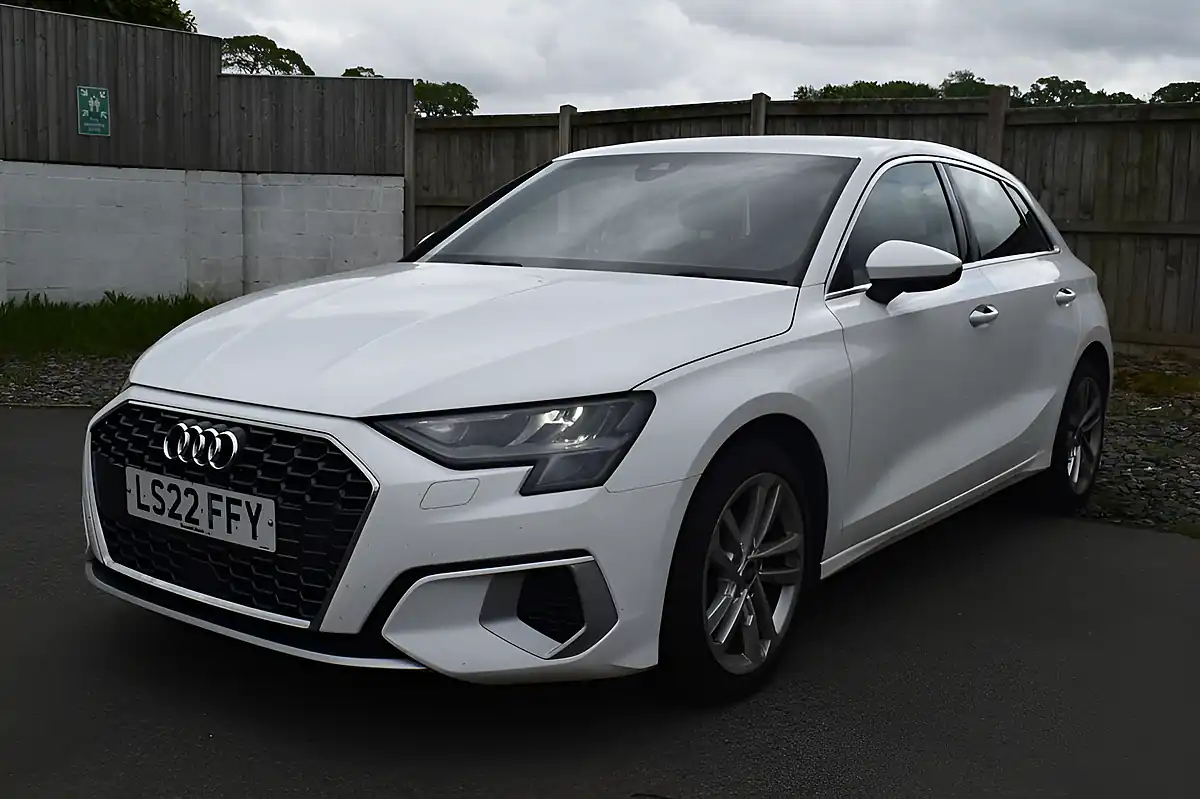 Used 2022 Audi A3 Sport White - Interior and Exterior details 5