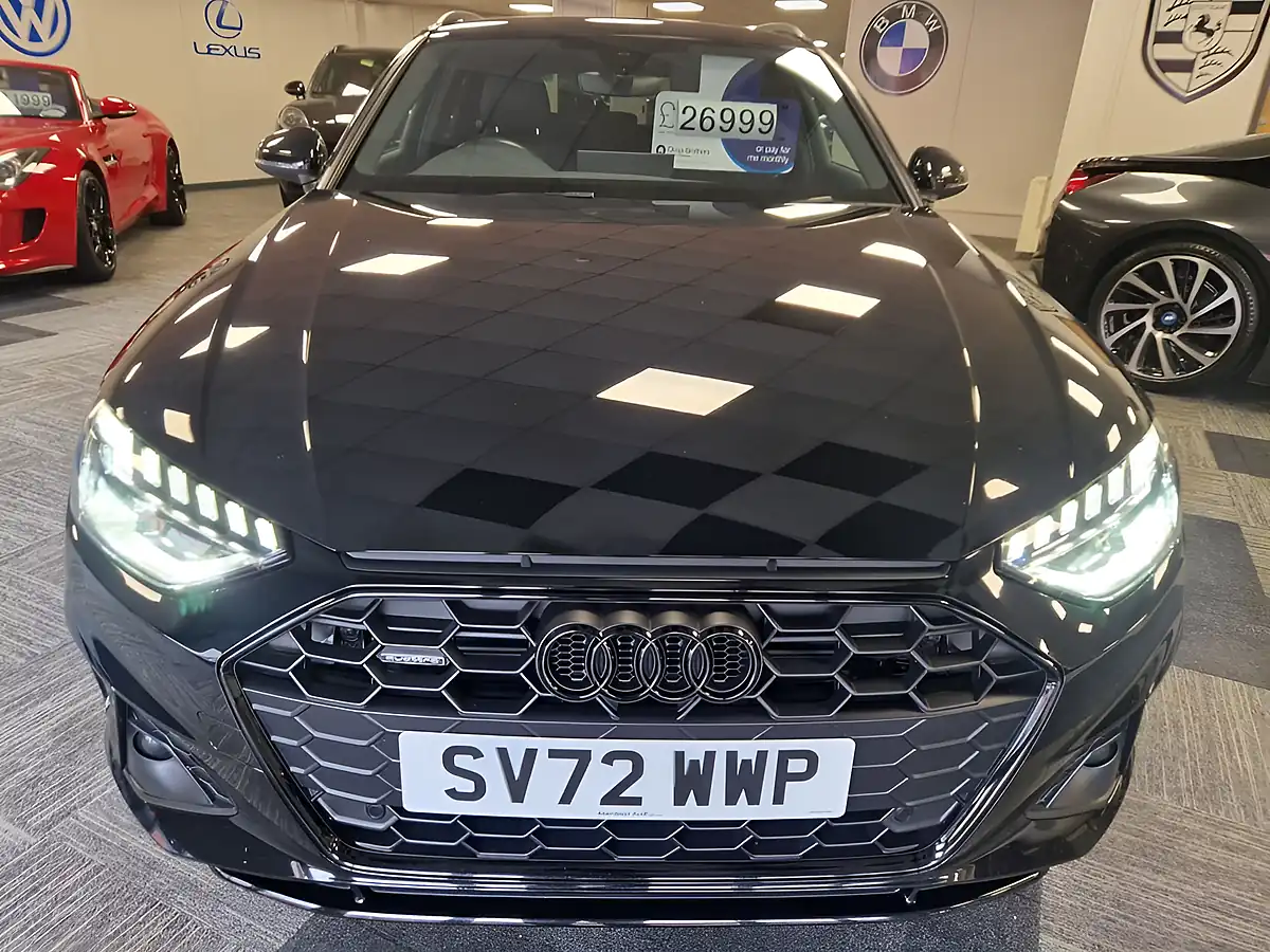 Used 2022 Audi A4 Avant Black Edition Black - Interior and Exterior details 11