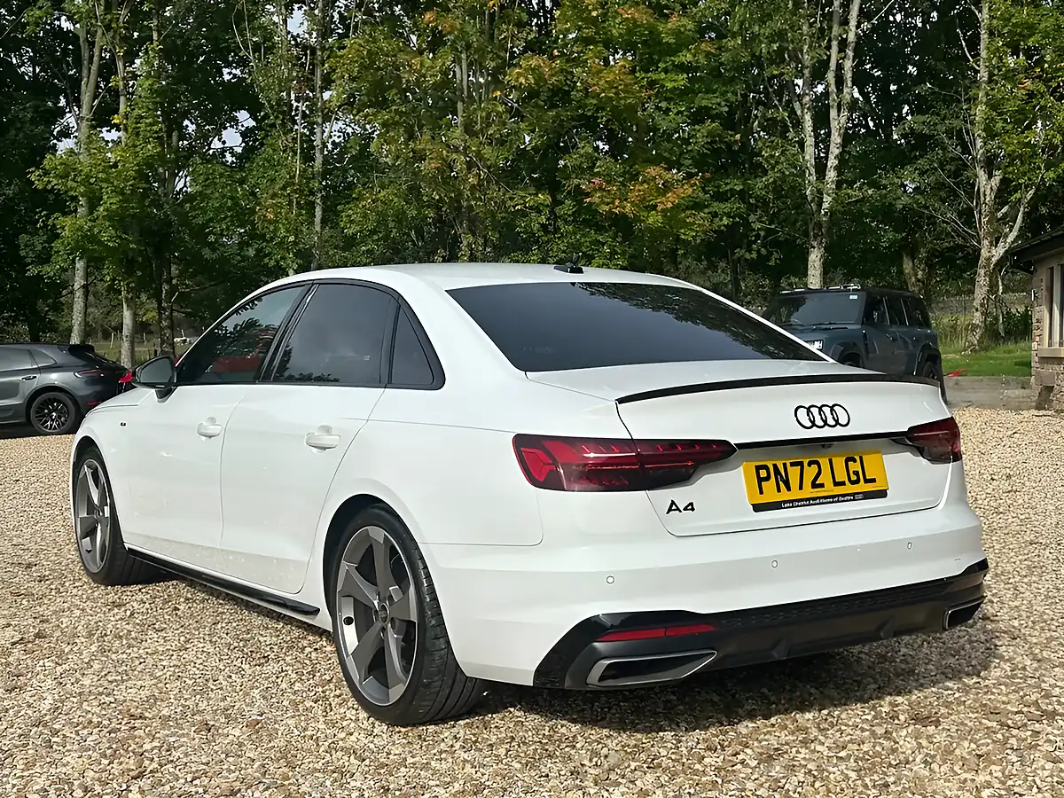Used 2022 Audi A4 Black Edition White - Interior and Exterior details 17