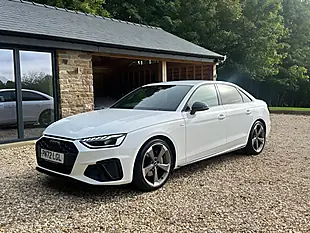 Used 2022 Audi A4 Black Edition White - Interior and Exterior details 2