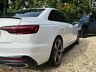 Used 2022 Audi A4 Black Edition White - Interior and Exterior details 3