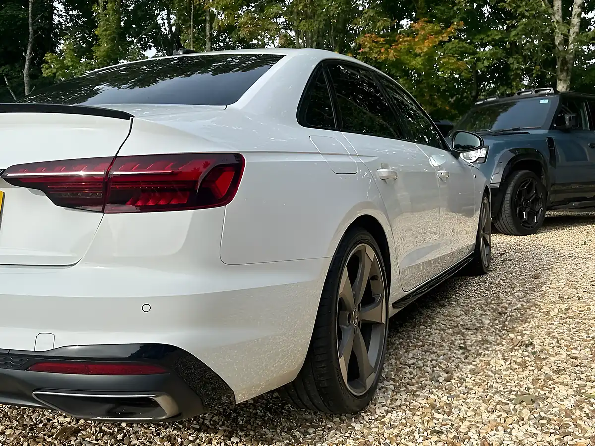 Used 2022 Audi A4 Black Edition White - Interior and Exterior details 3