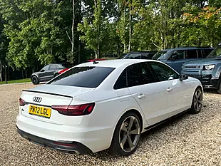 Used 2022 Audi A4 Black Edition White - Interior and Exterior details 4