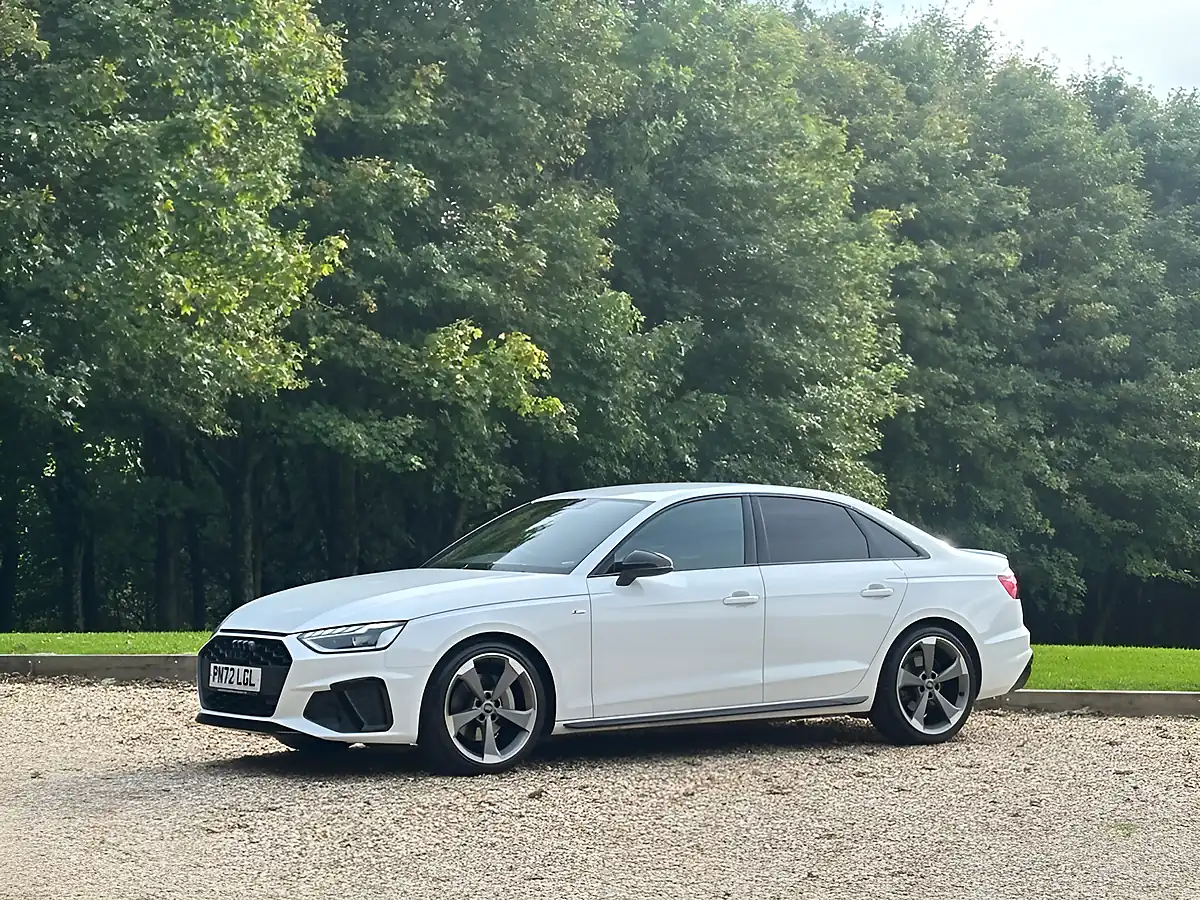 Used 2022 Audi A4 Black Edition White - Interior and Exterior details 9
