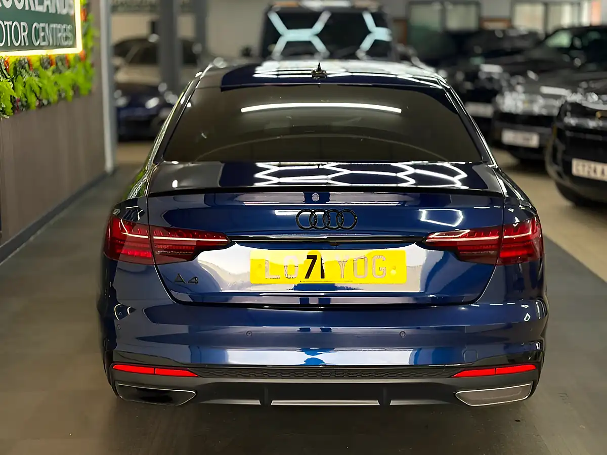 Used 2022 Audi A4 S Line Black Edition Blue - Interior and Exterior details 10