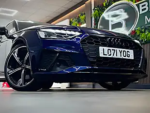 Used 2022 Audi A4 S Line Black Edition Blue - Interior and Exterior details 3