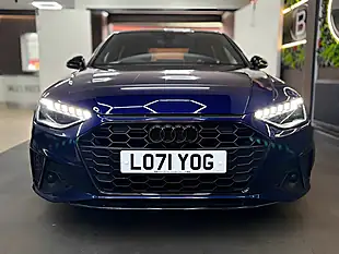 Used 2022 Audi A4 S Line Black Edition Blue - Interior and Exterior details 4