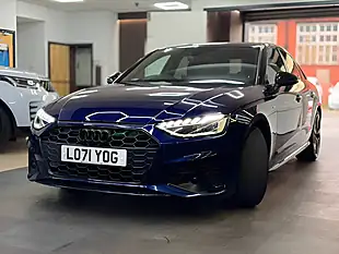 Used 2022 Audi A4 S Line Black Edition Blue - Interior and Exterior details 5