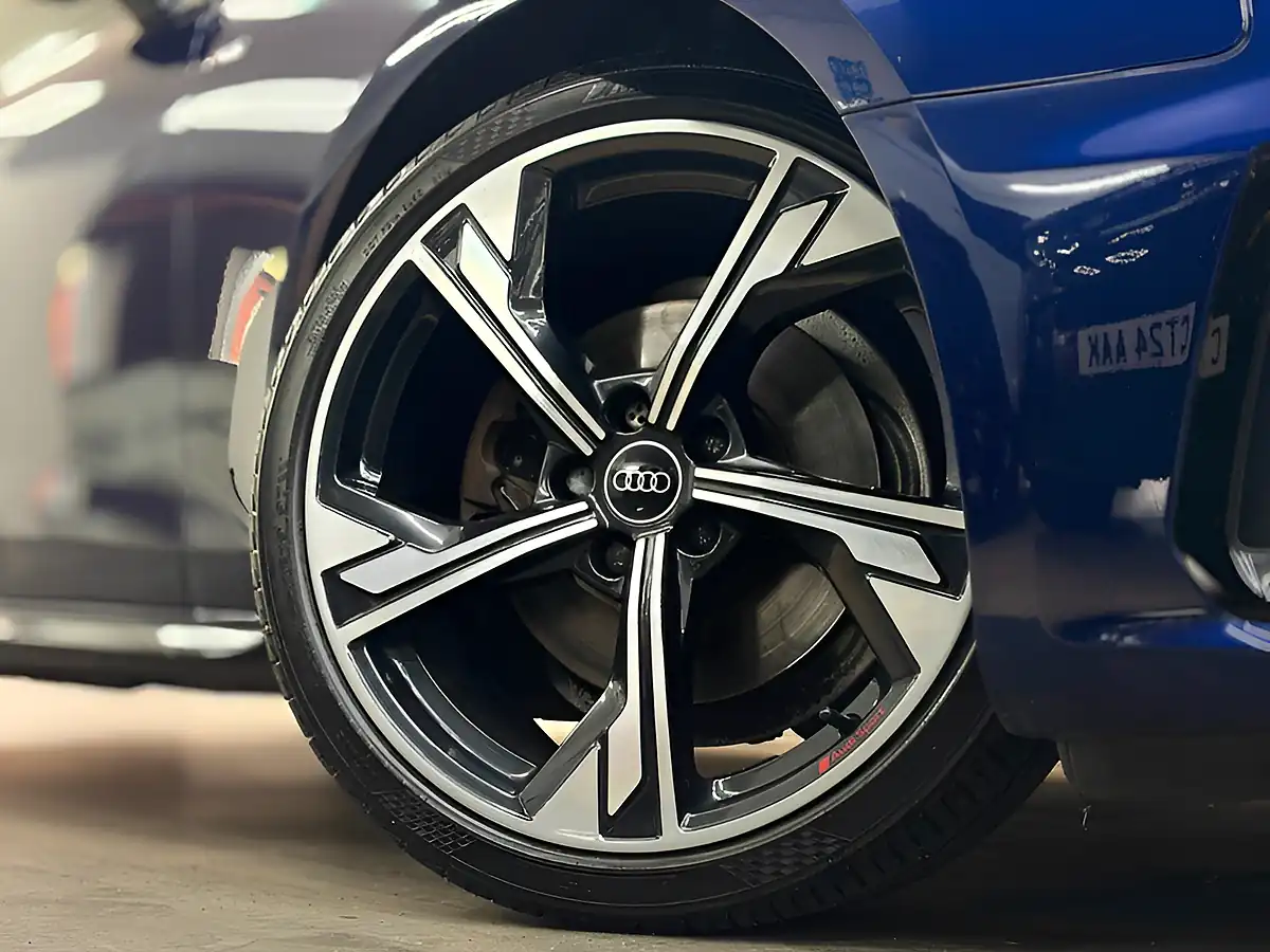 Used 2022 Audi A4 S Line Black Edition Blue - Interior and Exterior details 6