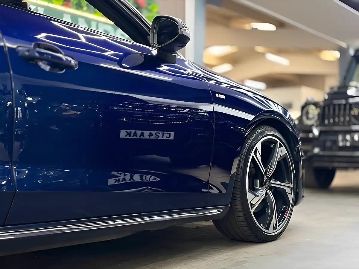 Used 2022 Audi A4 S Line Black Edition Blue - Interior and Exterior details 7