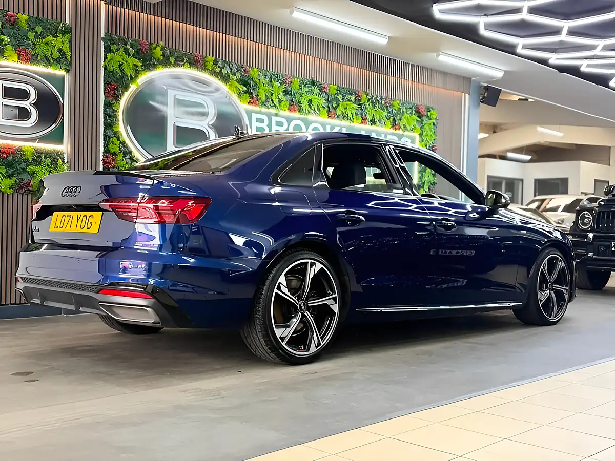 Used 2022 Audi A4 S Line Black Edition Blue - Interior and Exterior details 8