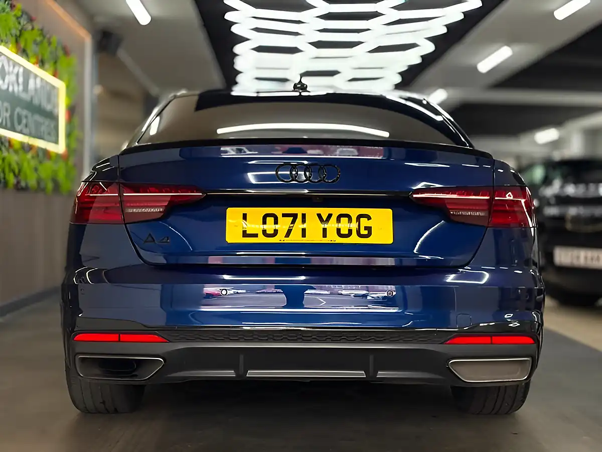 Used 2022 Audi A4 S Line Black Edition Blue - Interior and Exterior details 9