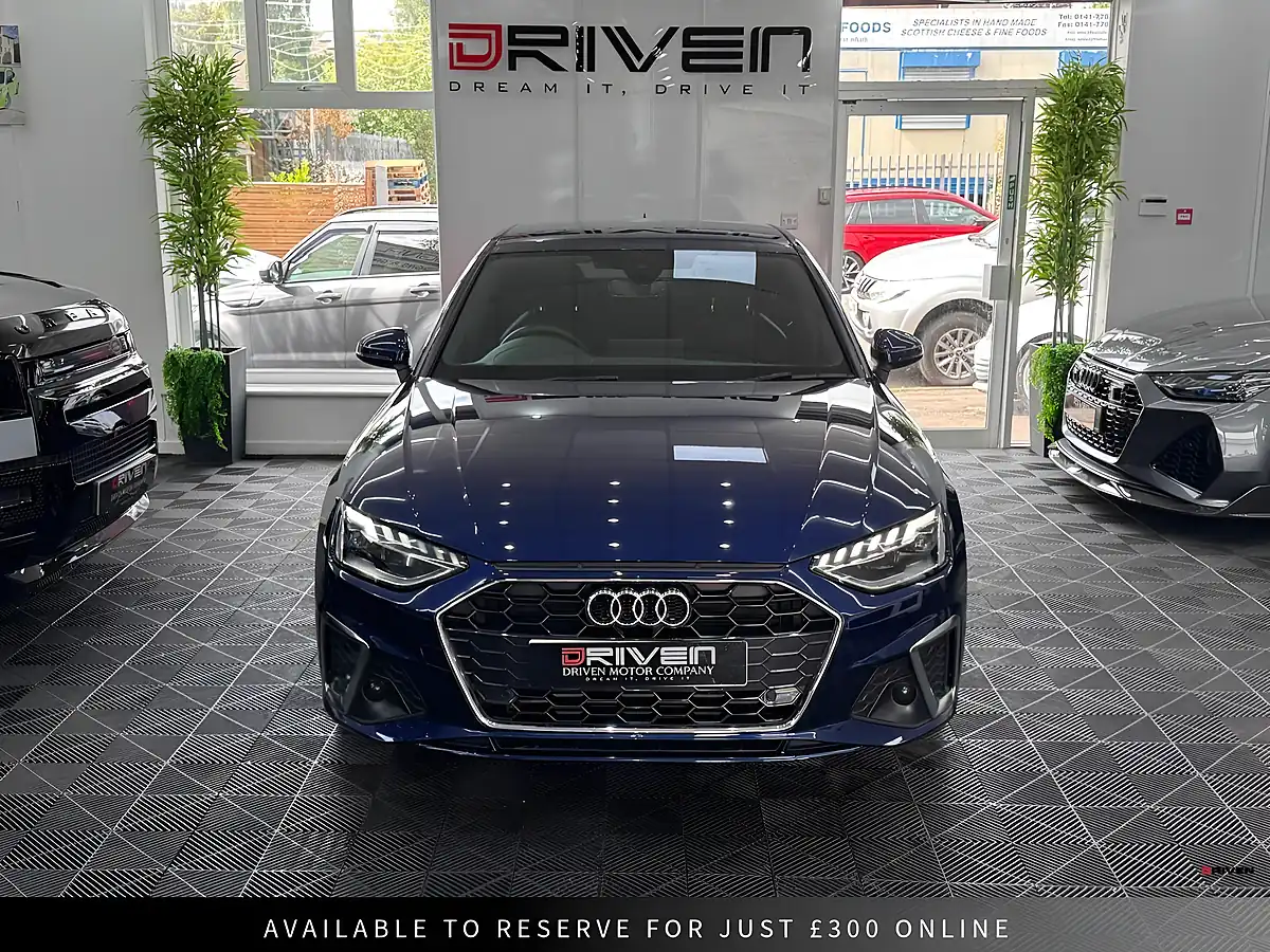 Used 2022 Audi A4 S Line Blue - Interior and Exterior details 2