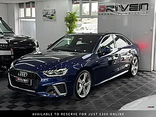 Used 2022 Audi A4 S Line Blue - Interior and Exterior details 3