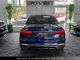 Used 2022 Audi A4 S Line Blue - Interior and Exterior details 4