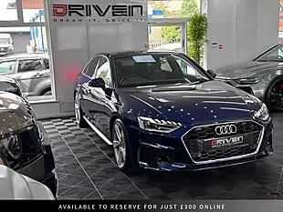Used 2022 Audi A4 S Line Blue - Interior and Exterior details 5