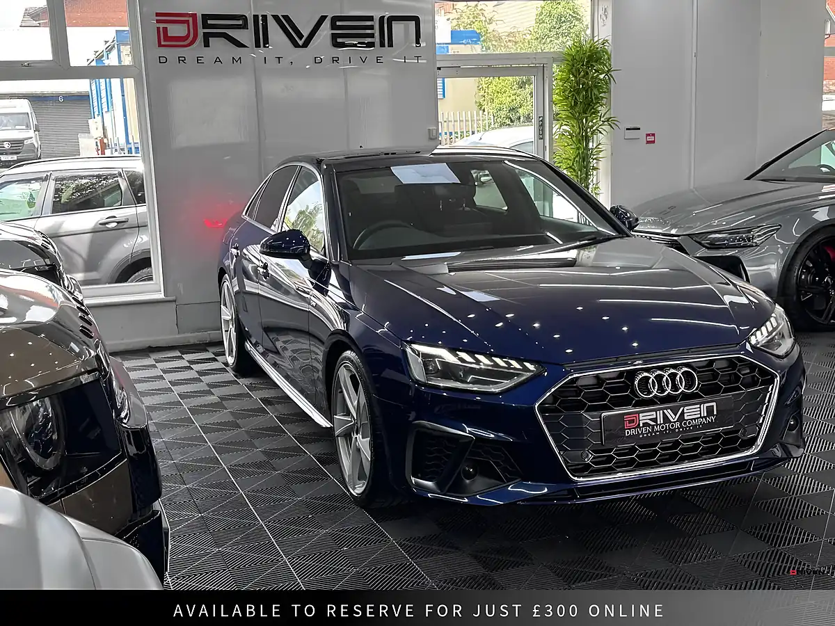 Used 2022 Audi A4 S Line Blue - Interior and Exterior details 5