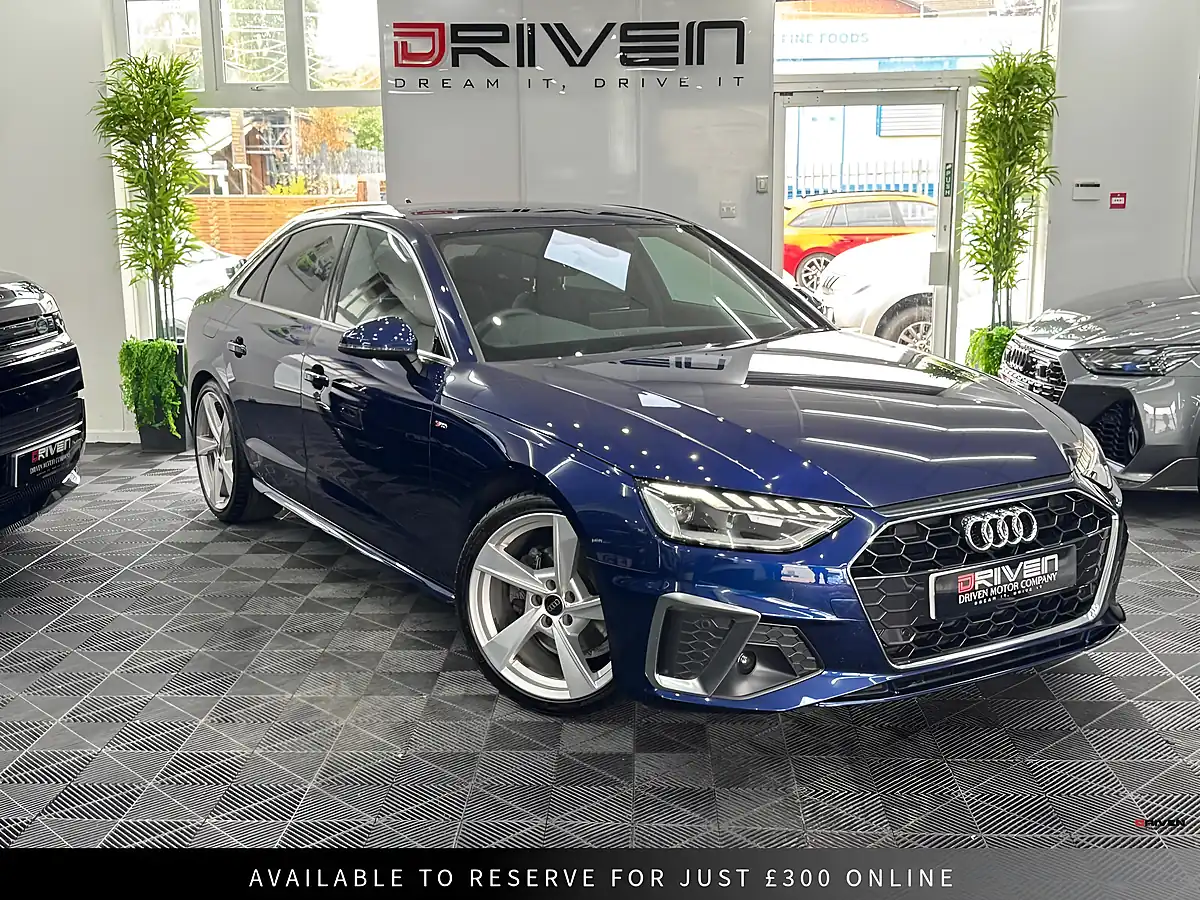 Used 2022 Audi A4 S Line Blue - Interior and Exterior details 6