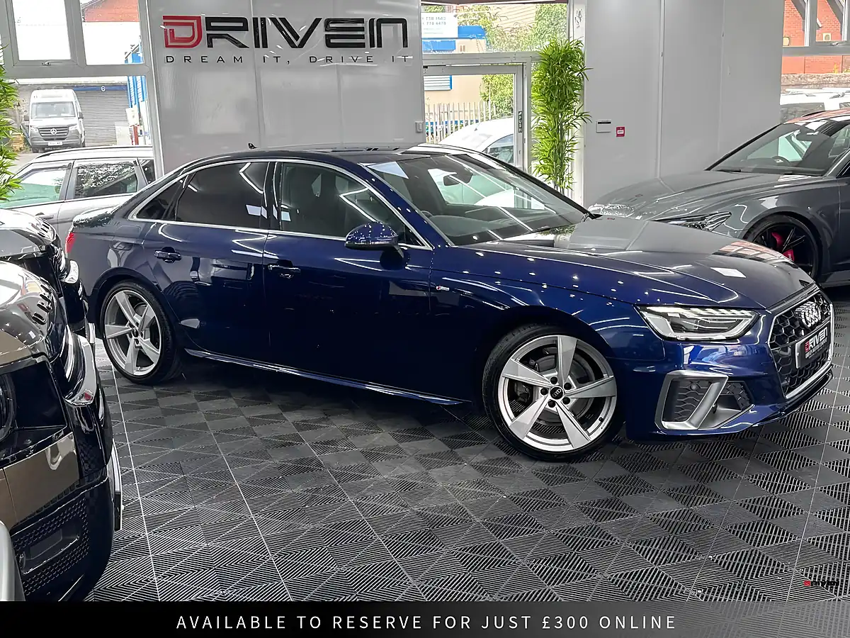 Used 2022 Audi A4 S Line Blue - Interior and Exterior details 7