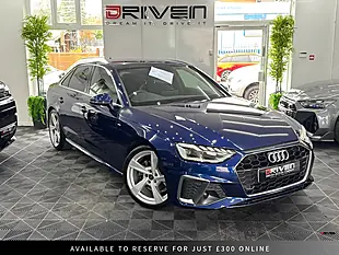 Used 2022 Audi A4 S Line Blue - Interior and Exterior details 8