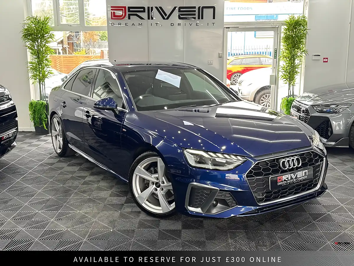 Used 2022 Audi A4 S Line Blue - Interior and Exterior details 8