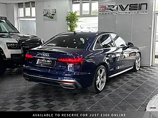 Used 2022 Audi A4 S Line Blue - Interior and Exterior details 9