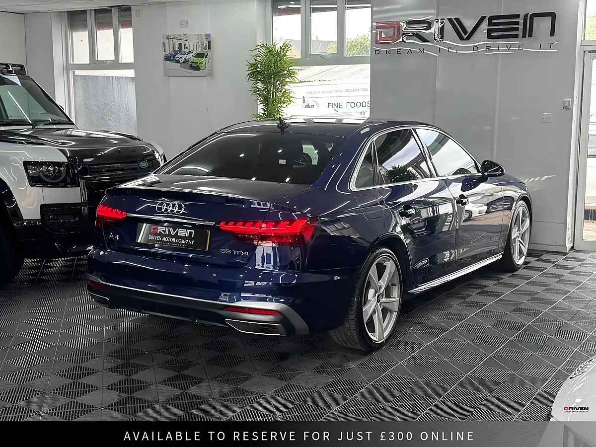 Used 2022 Audi A4 S Line Blue - Interior and Exterior details 9