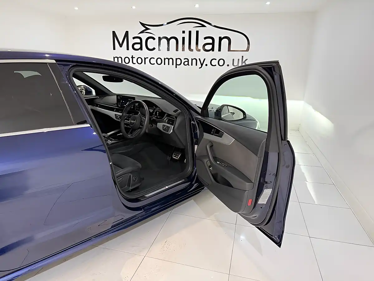 Used 2022 Audi A4 S Line Blue - Interior and Exterior details 13