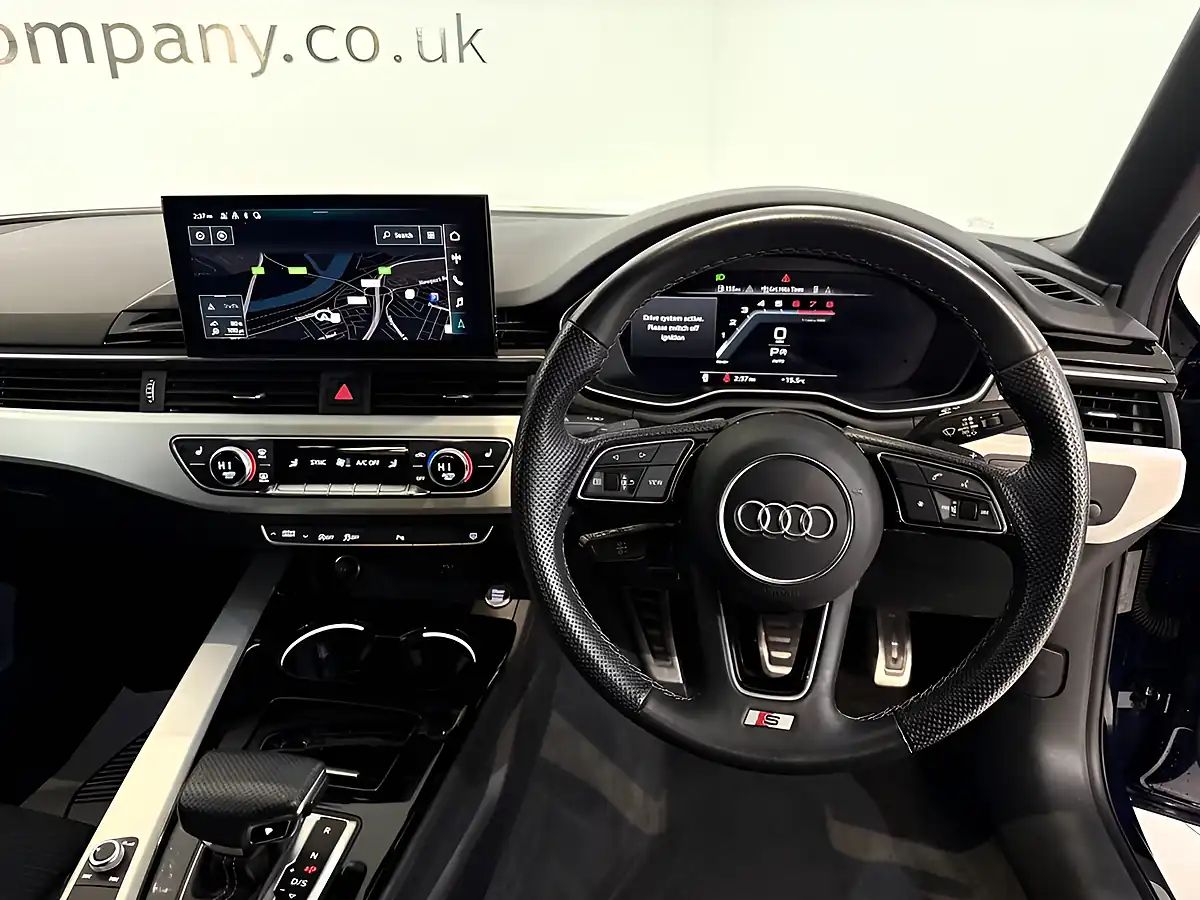 Used 2022 Audi A4 S Line Blue - Interior and Exterior details 14