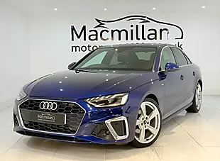 Used 2022 Audi A4 S Line Blue - Interior and Exterior details 4
