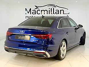 Used 2022 Audi A4 S Line Blue - Interior and Exterior details 7