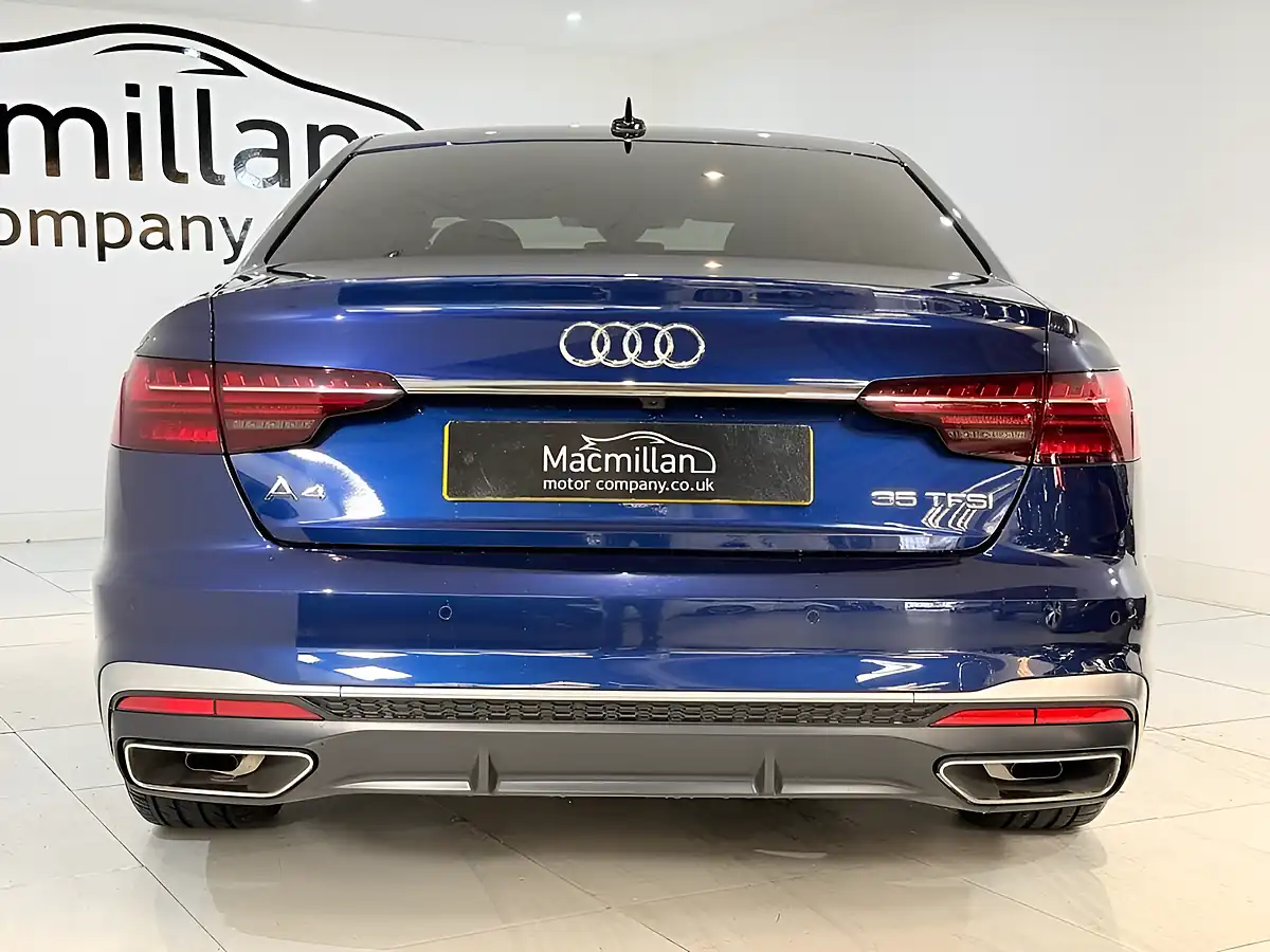 Used 2022 Audi A4 S Line Blue - Interior and Exterior details 8