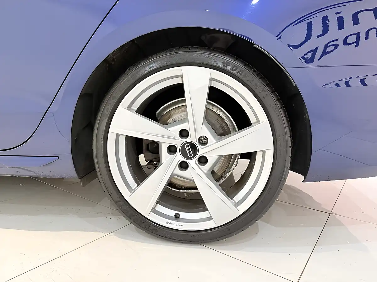 Used 2022 Audi A4 S Line Blue - Interior and Exterior details 9