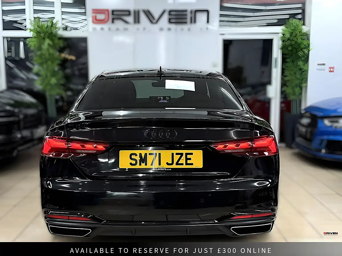 Used 2022 Audi A5 Black Edition Black - Interior and Exterior details 10
