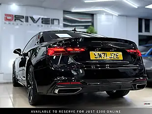 Used 2022 Audi A5 Black Edition Black - Interior and Exterior details 2