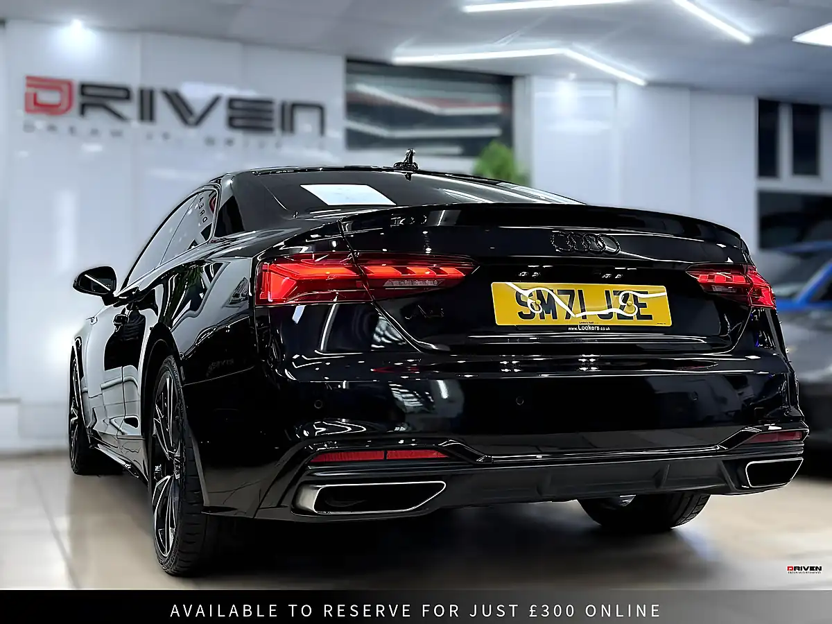 Used 2022 Audi A5 Black Edition Black - Interior and Exterior details 2