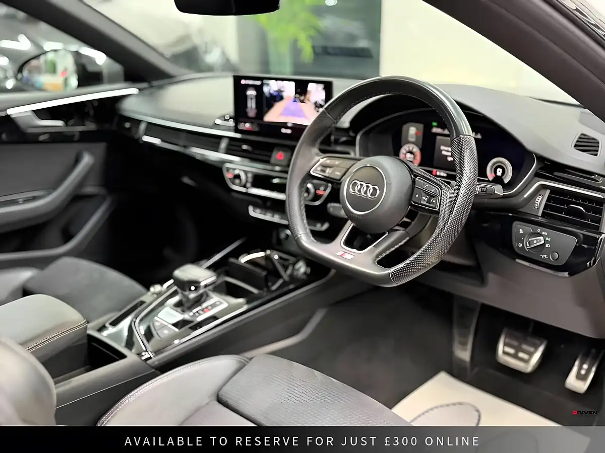 Used 2022 Audi A5 Black Edition Black - Interior and Exterior details 4