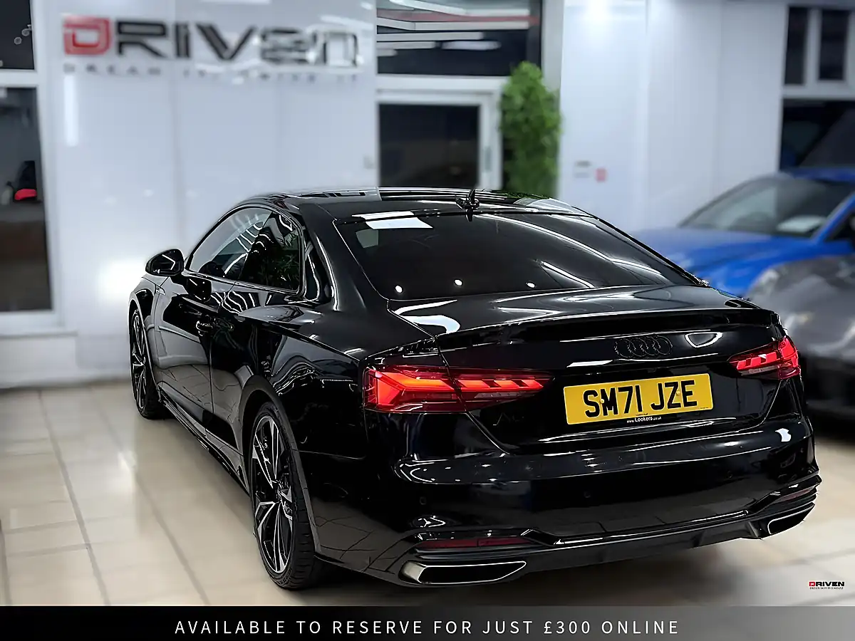 Used 2022 Audi A5 Black Edition Black - Interior and Exterior details 6