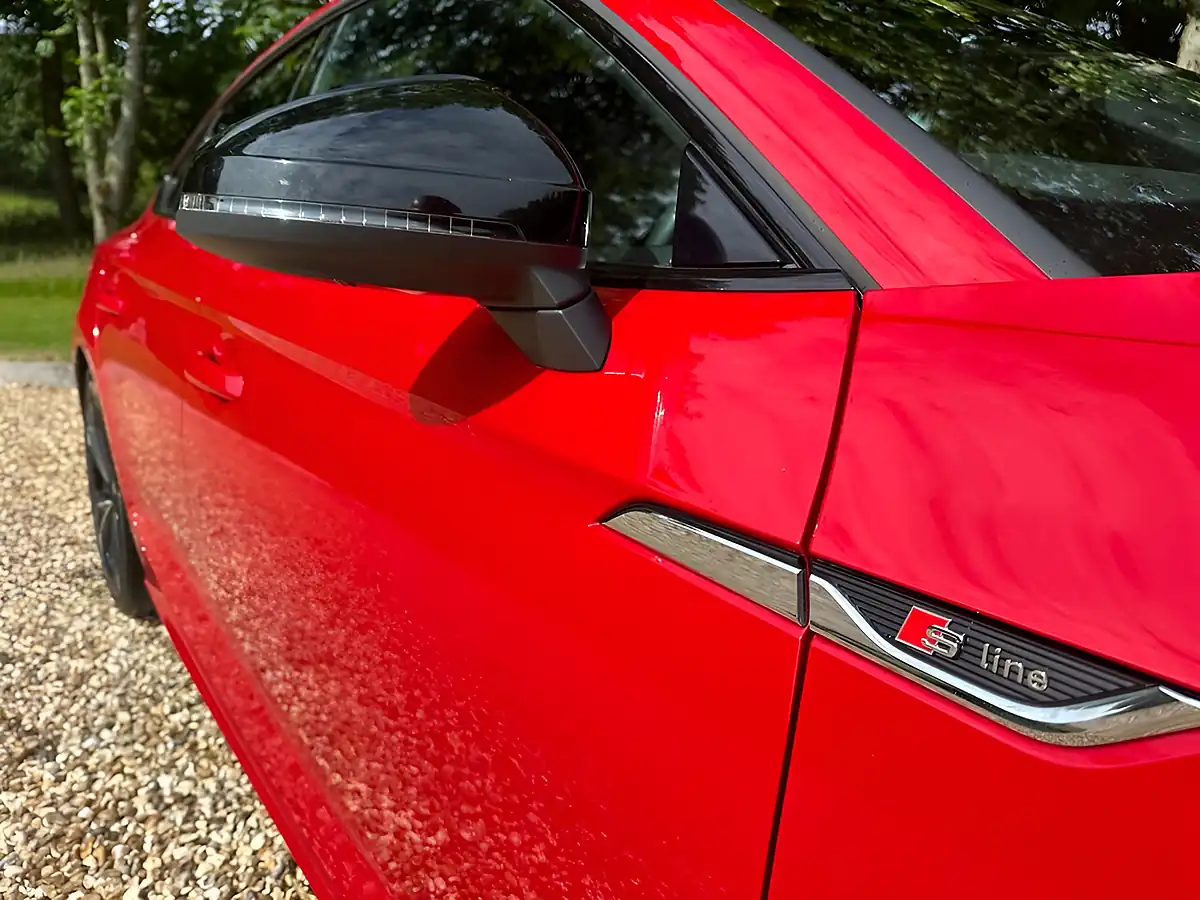 Used 2022 Audi A5 Black Edition Red - Interior and Exterior details 11
