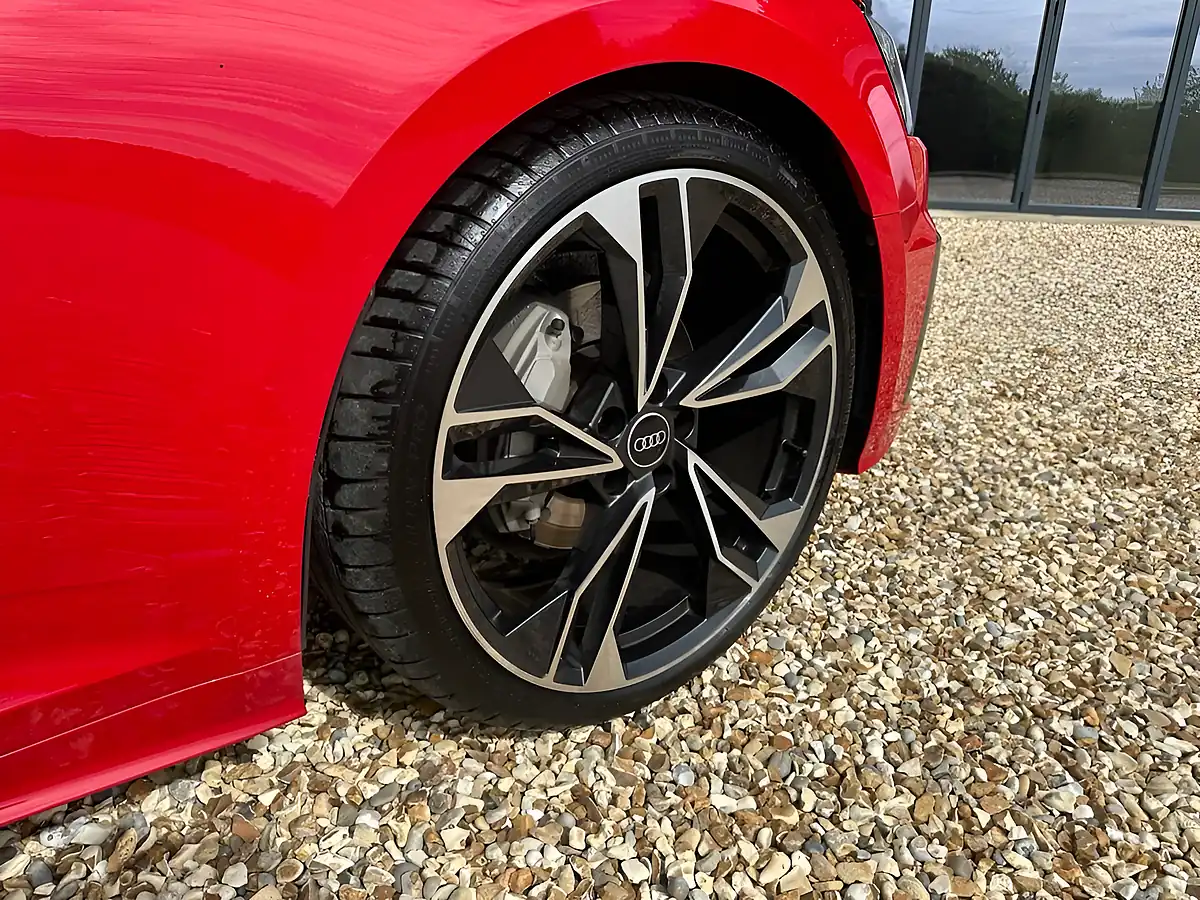Used 2022 Audi A5 Black Edition Red - Interior and Exterior details 13