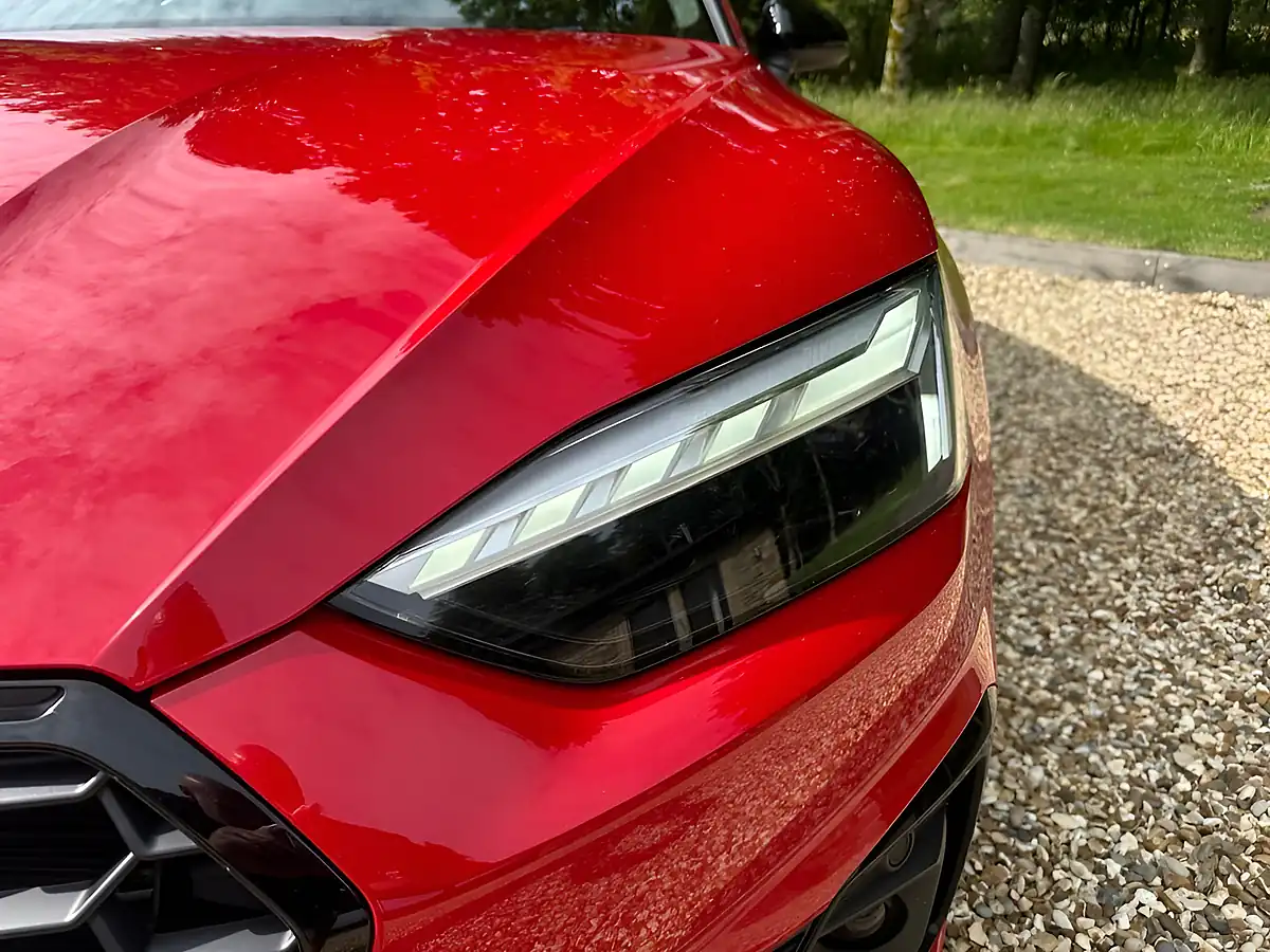 Used 2022 Audi A5 Black Edition Red - Interior and Exterior details 17